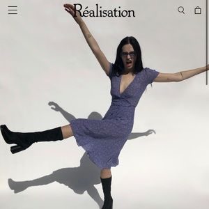 Realisation par teale dress in liberty print